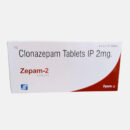 Clonazepam Tablets IP 2mg.